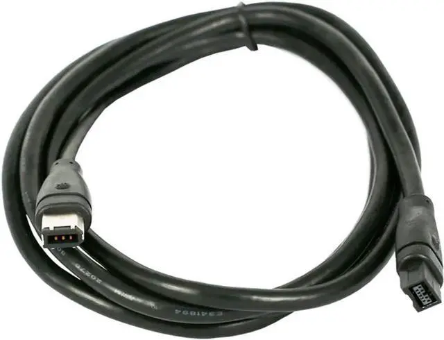 Alt view image 3 of 6 - IEEE 1394 High Speed FireWire Cable iLink DV Cable Firewire 400Mbps/800Mbps IEEE 1394 Cord for Computer Laptop PC To JVC Camcorder SSD Enclosure 1394 Video Capture Card (9Pin to 6Pin 400Mbps,1.5m)