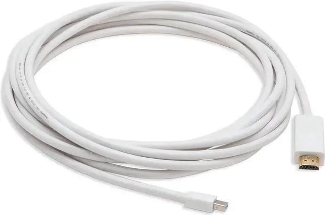 Alt view image 3 of 7 - 15' Mini DisplayPort 1.2 to HDMI 1.4 Cable (SY-CAB33021)