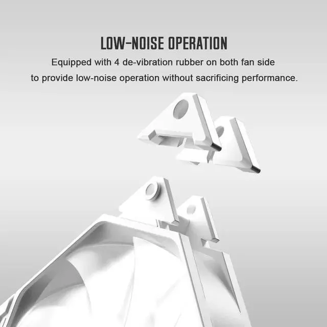 Alt view image 4 of 7 - ID-COOLING SE-224-XTS White CPU Cooler For Desktop 4 Heatpipes CPU Air Cooler White LED Light 120mm PWM Fan CPU Fan for Intel LGA1700/115X/1200; AMD AM4/AM5