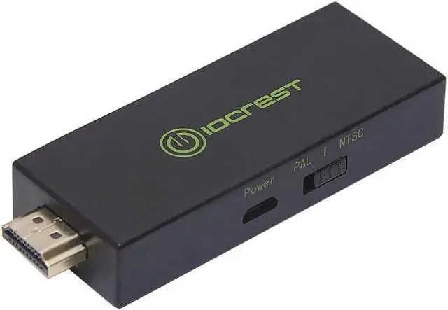 Alt view image 3 of 4 - HDMI to AV Converter, HDMI to RCA Converter for Old TV, HDMI to 3 RCA Converter HDMI to CVBS Converter Adapter Supports PAL/NTSC, 1080P for Fire Stick, PS3, DVD, Blue-Ray, Xbox one, Roku