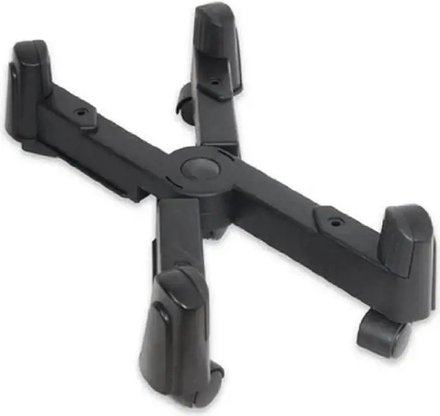 Main image of IO CREST Mobile Desktop Tower Computer Floor Stand Rolling Caster Wheels and Adjustable Width from 6 to 10 Inches