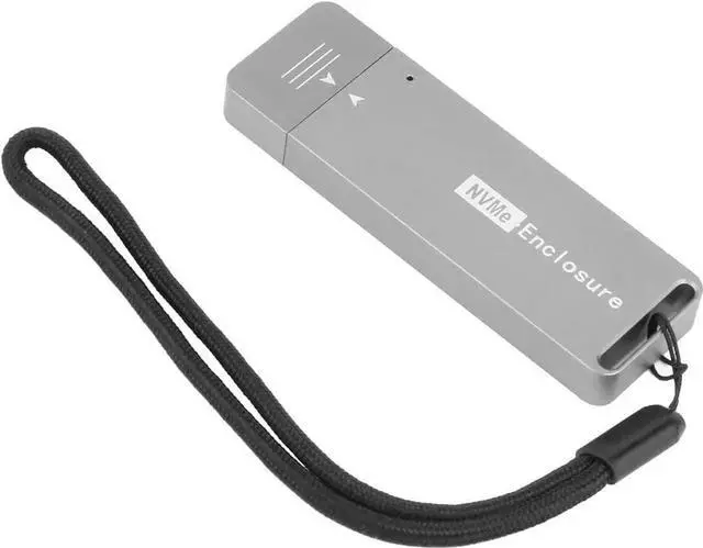 Main image of M.2 2242 2230 SSD Enclosure M.2 PCIe NVME to USB3.1 Type-A Gen 2 Hard Disk External Enclosure for NVMe SSD (Grey)