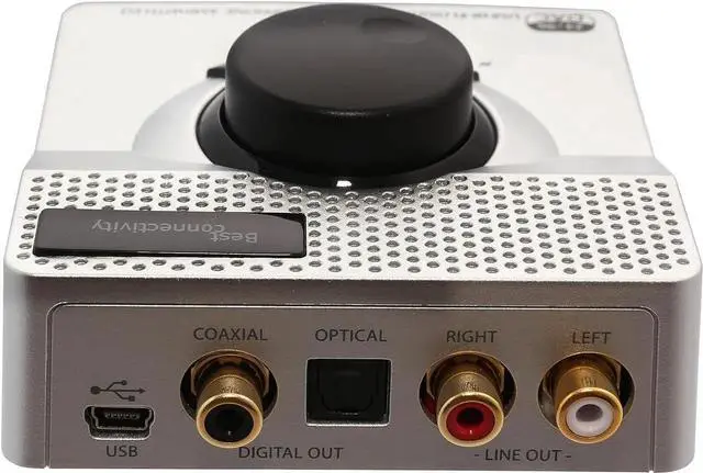 Alt view image 3 of 5 - USB 24 Bit 96 KHz DAC Digital to Analog Headphone Amplifier 2 Stage EQ Digital/Coaxial Output and RCA Output (SD-DAC63118)