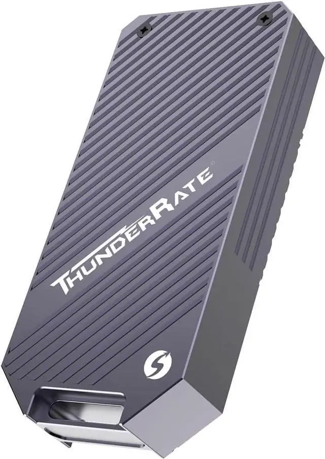 Alt view image 5 of 6 - USB 4.0 SSD Enclosure 40Gbps M.2 NVMe 2280 to USB-c Solid State Drive Case Compatible with Thunderbolt4/3 USB 3.2/3.1/3 (TB-2464 PRO)