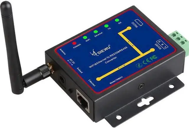 Main image of WiFi & Ethernet RJ45 to RS232 & RS485 WiFi Serial Device Server Converter Module Support TCP/UDP/IP P2P