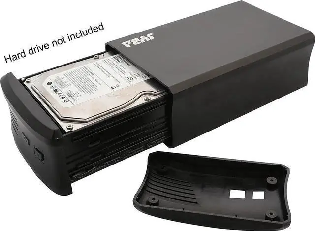 Alt view image 3 of 7 - USB 3.0 Dual 3.5" SATA Drive RAID Enclosure, Black