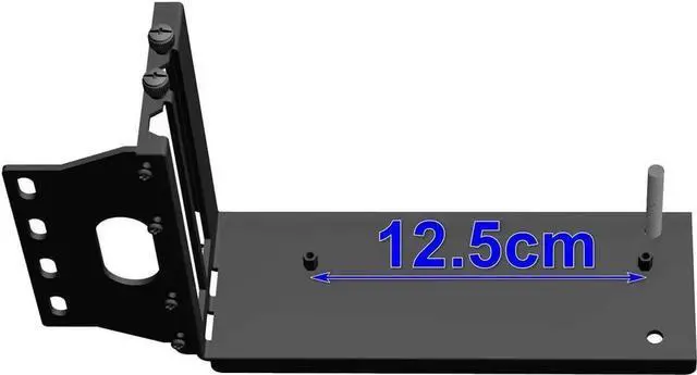 Alt view image 5 of 7 - Graphics Video Cards Vertical Bracket PCIe 3.0 x16 PCI-E Express Extender Extension Cable for ATX PC Chassis Case Support RTX2080ti GTX1080ti Titan XP Radeon580 VEGA64 (15cm,R33SH with Bracket)