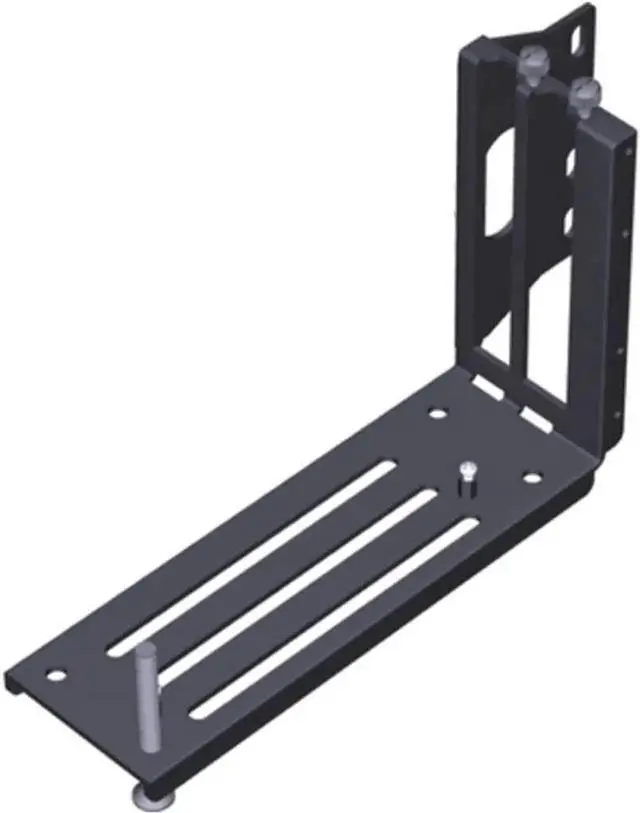 Alt view image 3 of 7 - Graphics Video Cards Vertical Bracket PCIe 3.0 x16 PCI-E Express Extender Extension Cable for ATX PC Chassis Case Support RTX2080ti GTX1080ti Titan XP Radeon580 VEGA64 (15cm,R33SH with Bracket)