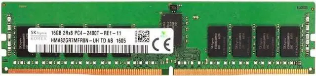 Main image of 16GB HMA82GR7MFR8N-UH DDR4-2400 ECC RDIMM 2Rx8 PC4-19200T-R CL17 Server Memory