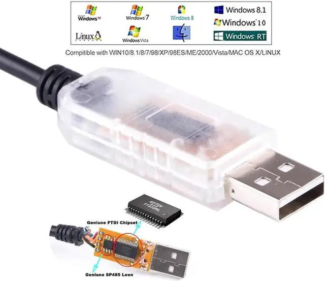 Alt view image 2 of 5 - Usb To Dmx Interface Adapter Stage Lighting Disco Light Dj freestyler Art-net Software Party Lights Cable Led Dmx 512 Cable 16.4ft