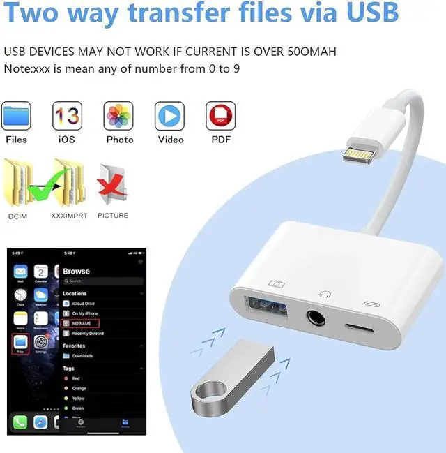 Alt view image 4 of 7 - USB-C Hub, 4 Ports USB 3.0 Aluminum Data Hub, Up to 5 Gbps SuperSpeed USB Splitter Adapter for Desktop PC/Laptop, Phones, and More-Silver