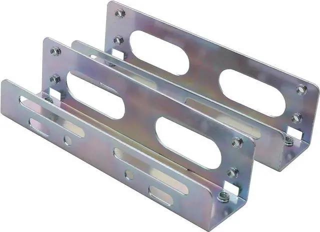 Alt view image 6 of 7 - 3.5" Hard Drive Mounting Bracket Adapter for 5.25" Internal Bay Drive (SY-ACC35017)