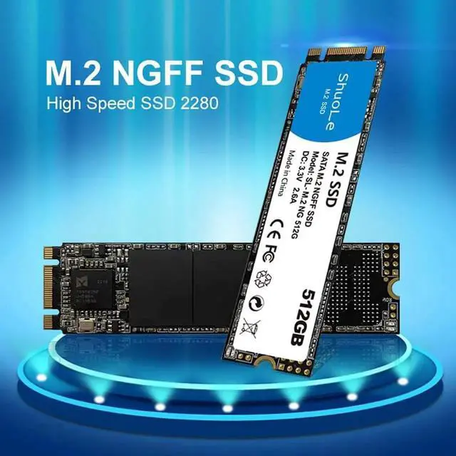 Alt view image 7 of 7 - M.2 NGFF SSD 1TB/512GB/256GB/128GB High Speed Solid State Drives for Laptop Desktop Server POS Machine (256GB)