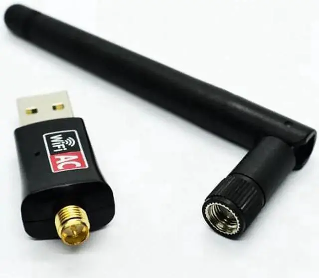 Alt view image 3 of 5 - 600M Wireless USB WiFi Adapter Network Card Wifi Receiver 2.4/5G Dual Band Antennas Computer Network LAN Card