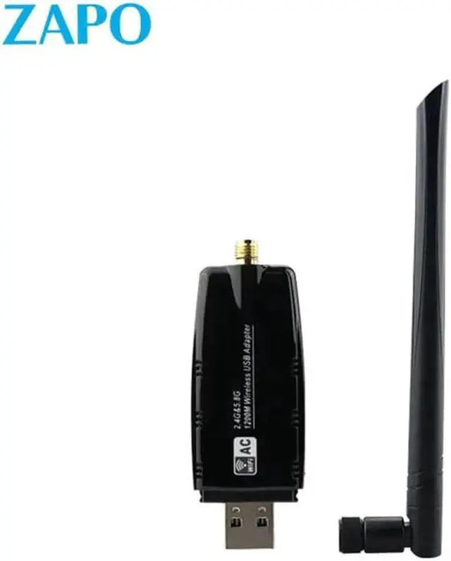 Alt view image 3 of 5 - Powerful 5GHz Dual Band WIFI USB 3.0 Adapter 1200Mbps Wireless AC Receiver Network Card High Gain Antenna For Windows Linux