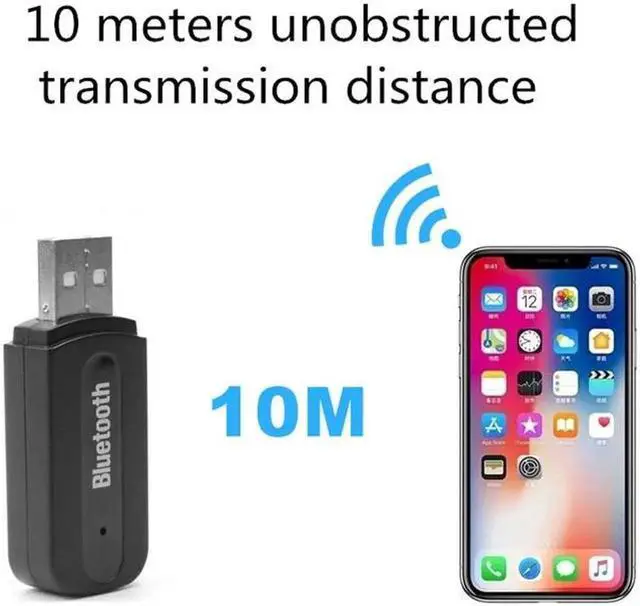 Alt view image 3 of 5 - Bluetooth 4.0 Adapter Car Speaker Wireless Audio Bluetooth Stick 3.5mm For TV PC Car Kit Wireless Adapter