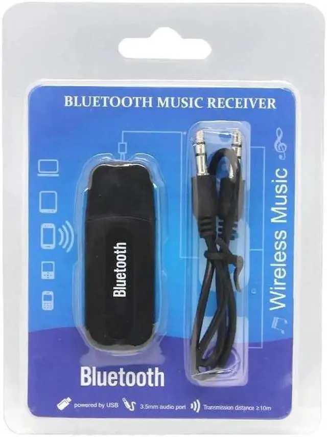 Alt view image 4 of 5 - Bluetooth 4.0 Adapter Car Speaker Wireless Audio Bluetooth Stick 3.5mm For TV PC Car Kit Wireless Adapter