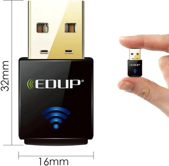 Alt view image 4 of 5 - 300Mbps USB WiFi Adapter 2.4GHz Fast Speed Wifi Dongle Wireless USB Network Card Amplifier for PC Windows,MacOS,Linux