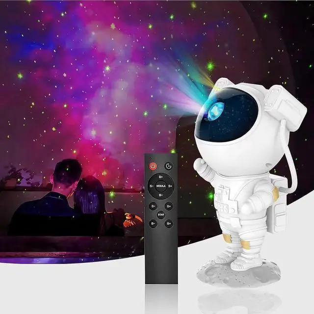 Main image of Astronaut Galaxy Star Projector Starry Night Light,Astronaut Light Projector with Nebula,Timer and Remote Control,Kids Bedroom and Ceiling Projector, Christmas, Birthday, Valentine's Day Best Gifts