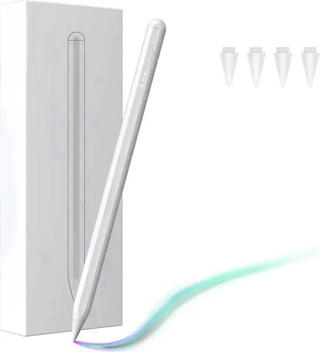 Main image of Stylus Pen for Apple iPad Pro/Air(2018-2022), 5 Minuts Get This Stylus Pencil for iPad Full Charged, A Substitute for Your Apple Pencil, with Tilt Bold Function, Palm Rejection & Magnetic Attach