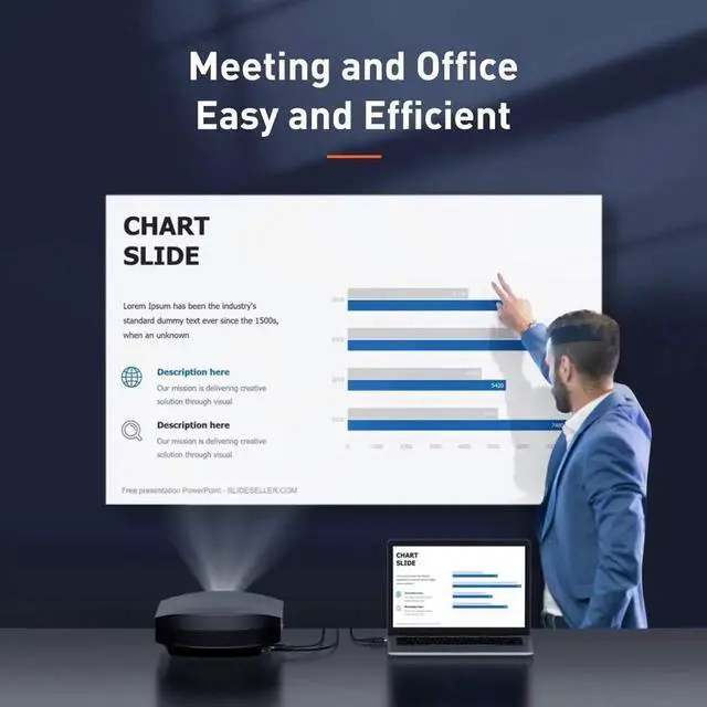 Alt view image 6 of 6 - 4 Monitor Docking Station & 4K HDMI Cable