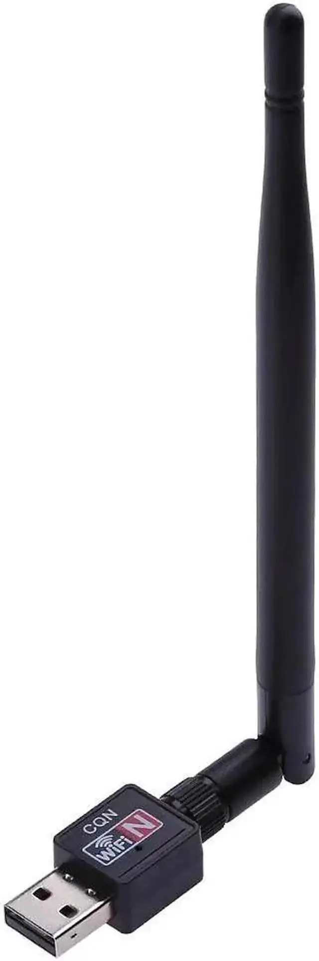 Alt view image 5 of 5 - adapter 600M USB 2.0 Router Wireless Adapter Network LAN Card with 5 dBI Antenna for Laptop Computer internat TV