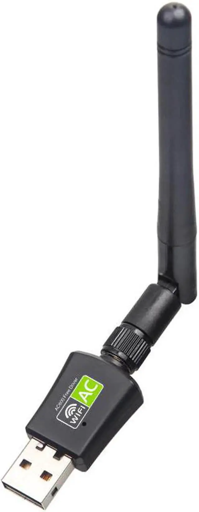 Main image of 802.11ac Dual Band Driver WiFi Dongle 600Mbps Wireless USB Adapter 2.4GHz 5.8GHz WiFi Network Card With 2DB Antenna