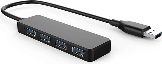 Main image of USB Hub,4-Port USB 3.0 Hub USB Splitter USB Adapter USB Expander for Laptop/Xbox/Ps4/Flash Drive/Mobile HD/Console/Printer/Camera/Keyborad/Mouse
