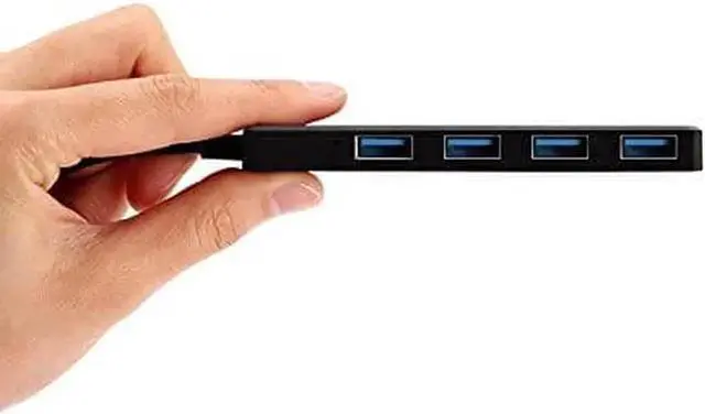 Alt view image 7 of 7 - USB Hub,4-Port USB 3.0 Hub USB Splitter USB Adapter USB Expander for Laptop/Xbox/Ps4/Flash Drive/Mobile HD/Console/Printer/Camera/Keyborad/Mouse