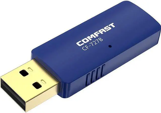 Alt view image 5 of 5 - WiFi Bluetooth Adapter 1300Mbps ac USB WiFi Adapter Receiver Bluetooth 4.2 Network Card Transmitter IEEE 802.11ac/b/g/n