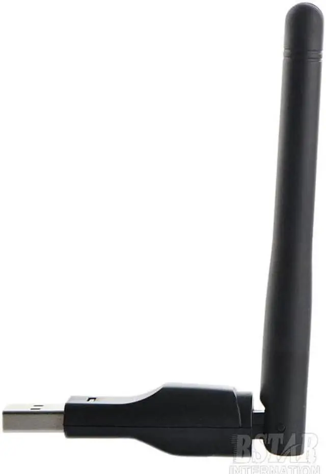 Alt view image 5 of 5 - RT5370 150M USB 2.0 WiFi Wireless Network Card 802.11 b/g/n LAN Adapter with rotatable Antenna and retail package XC1290
