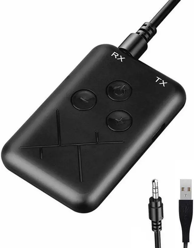 Main image of 2in1 Wireless Receiver Bluetooth 4.2 Adapter Stereo Audio Transmitter Music MP3 TX RX Adapter For TV Car Speaker Computer