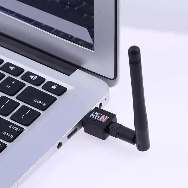 Alt view image 5 of 5 - 300Mbps USB 2.0 Wifi Router Wireless Adapter Network LAN Card with Antenna Computer and office accessories