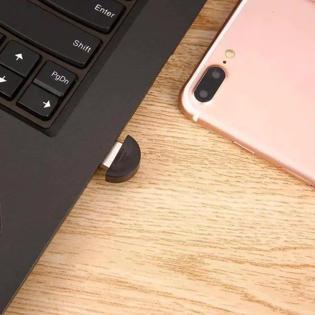 Alt view image 2 of 5 - USB Bluetooth Adapter Wireless USB Dongle V2.0 For Laptop PC Win 7/8/10/XP