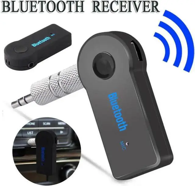 Alt view image 2 of 3 - X3 AUX 3.5mm Jack Bluetooth Receiver Car Wireless Adapter Handsfree Call Bluetooth Adapter Transmitter Auto Music Receiver