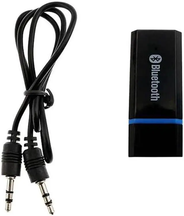 Alt view image 3 of 5 - 2 in 1 Bluetooth 5.0 Transmitter Receiver Mini USB 3.5mm AUX Stereo Wireless Adapter for Car Music speaker