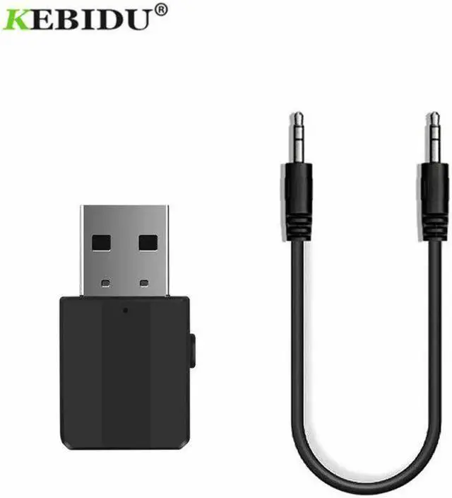 Alt view image 5 of 5 - 2 In 1 Bluetooth 5.0 Transmitter Adapter TV Receiver USB Bluetooth Wireless Adapters For PC Car Kit + Button Switch