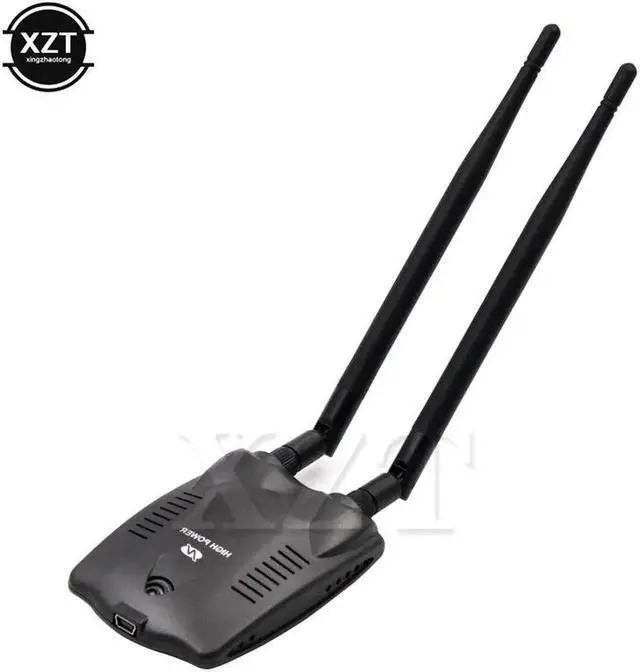 Alt view image 5 of 5 - For Beini internet USB Wireless Network Card Wifi Adapter Decoder Ralink 3070 High Power 3000mW Dual omni Antenna