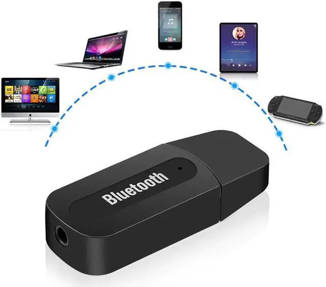 Alt view image 5 of 5 - USB Adapter Bluetooth Adapter Stereo Audio To Speaker Sound Box USB Bluetooth Audio Receiver For IPhone 4/5/6 Plus