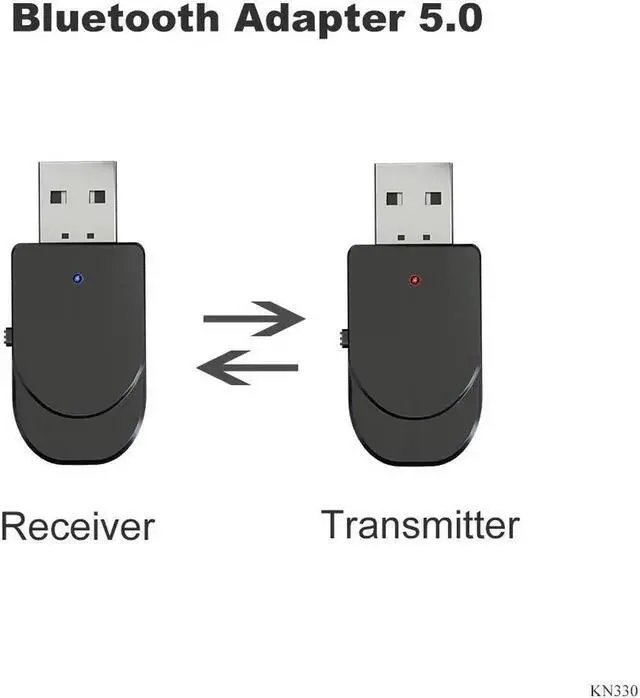 Alt view image 4 of 5 - 5.0 Audio Receiver Transmitter 3 IN 1 Mini 3.5mm Jack AUX USB Stereo Music Wireless Adapter for TV Car PC Headphones