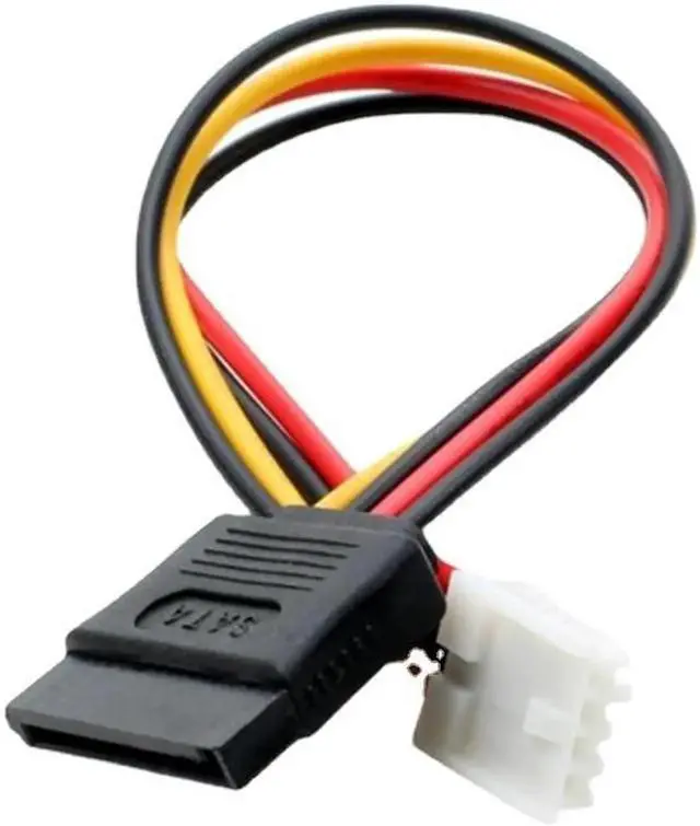 Alt view image 2 of 5 - PH 2.0mm 4Pin Small Type to 15Pin HDD SATA Power Supply Cable Cord 20AWG Wire For Industrial all-in-one HD Mini PC PDD (0.2m)