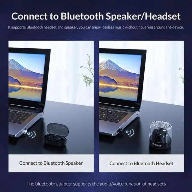 Alt view image 4 of 5 - JAENFONG USB Bluetooth Dongle Adapter 4.0 5.0 for PC Speaker Mouse Laptop Mini Wireless Bluetooth Audio Receiver Transmitter aptx