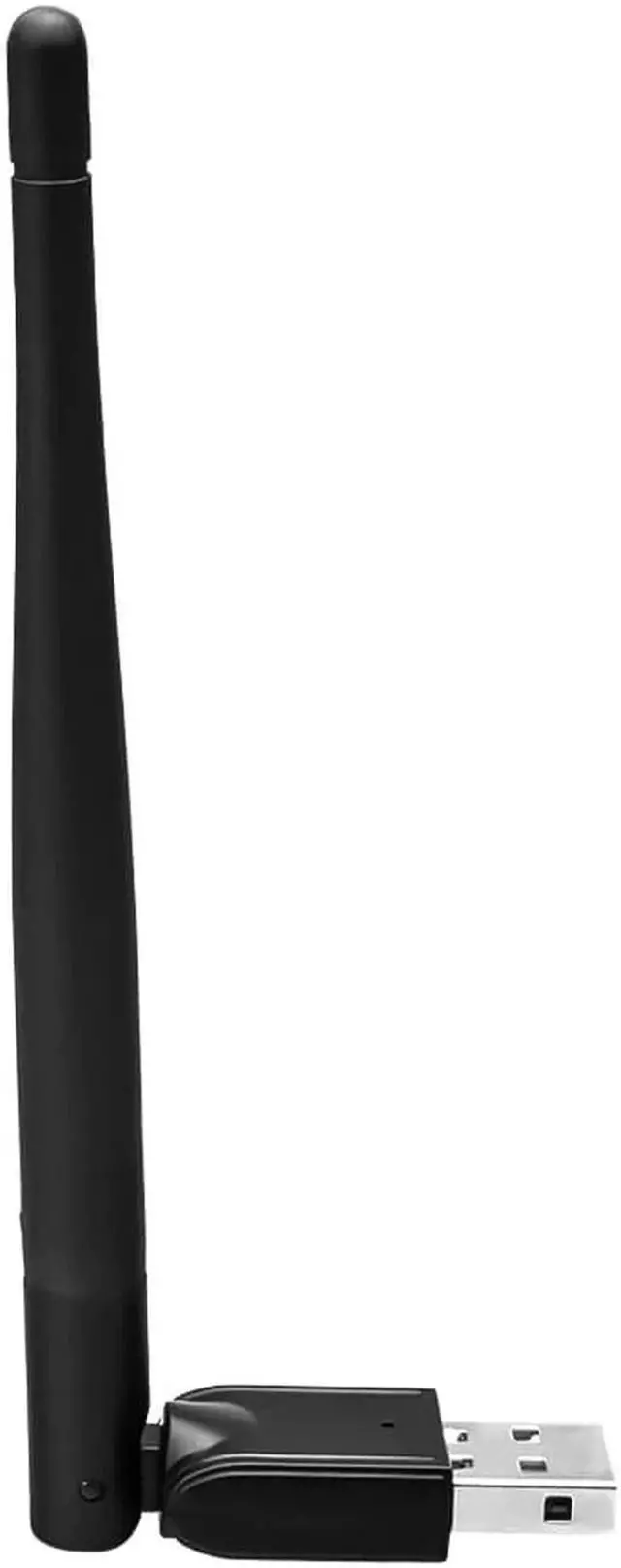 Alt view image 5 of 5 - JAENFONG Adapter Mini Wifi Dongle Wireless WiFi Network Card 150M 2.0 802.11 B/g/n LAN Antenna Adapter Black For Laptop PC