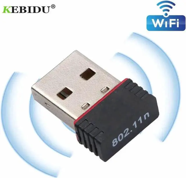 Alt view image 2 of 5 - JAENFONG mini usb wifi wireless adapter 150mbps high quality wifi receiver 802.11 n/g/b For phone notebook Pro Air Win Xp 7
