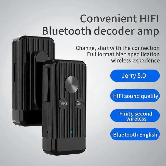 Alt view image 5 of 5 - JAENFONG 5.0 Receiver Audio Receiver 3.5mm Stereo Music Wireless Adapter Aux Audio Music Transmitter Receiver Noise
