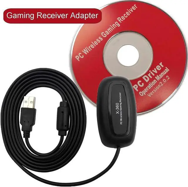 Alt view image 5 of 5 - JAENFONG USB Wireless Controller Gamepad PC Computer Laptop Gaming Receiver Adapter for XBOX 360 Xbox360 X-360 Game Accessories