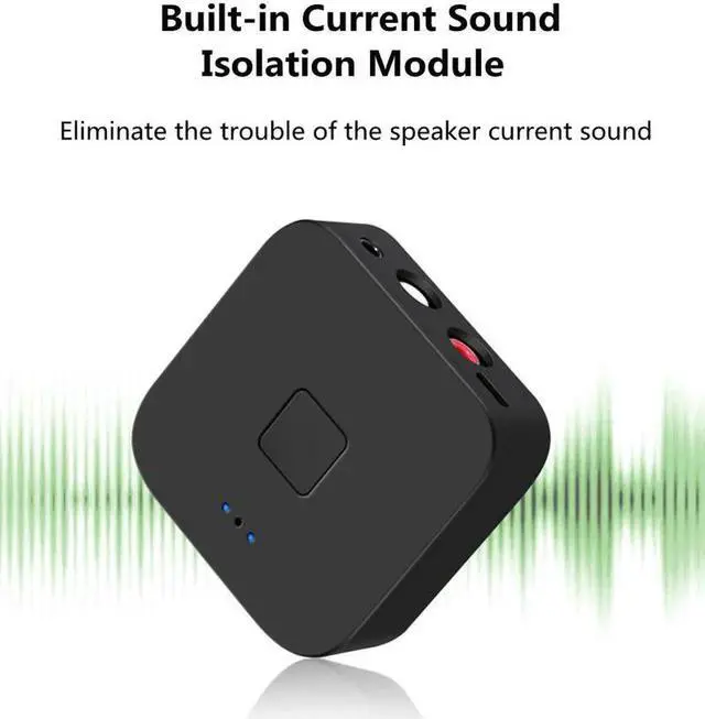 Main image of JAENFONG 5.0 Receiver RCA Audio APTX LL 3.5mm 3.5 AUX Music Wireless Adapter For Car TV Speakers Audio Receiver