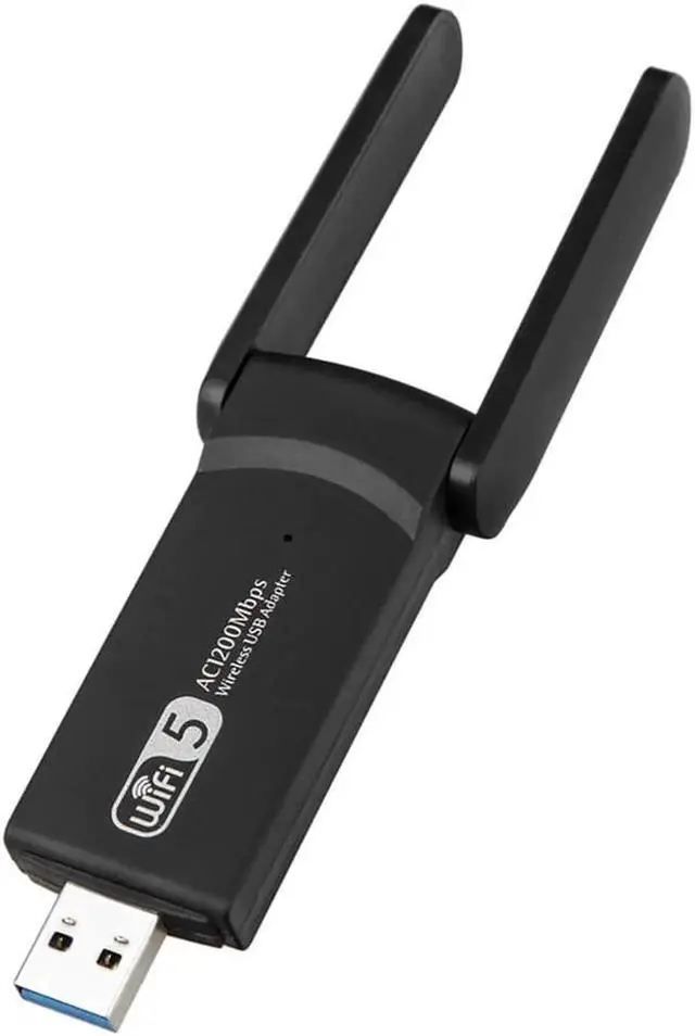 Main image of JAENFONG Dual Band 2.4G 5.8G WiFi Ethernet Adapter 1200Mbps Network Card with Dual Antenna USB3.0 Receiver for PC Computer