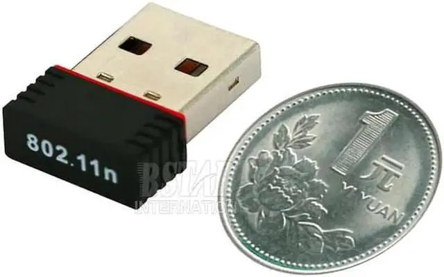 Alt view image 4 of 5 - JAENFONG quality Ralink RT5370 150Mbps 150M USB 2.0 WiFi Wireless Network Networking Card 802.11 b/g/n 2.4GHz LAN Adapter XC1291