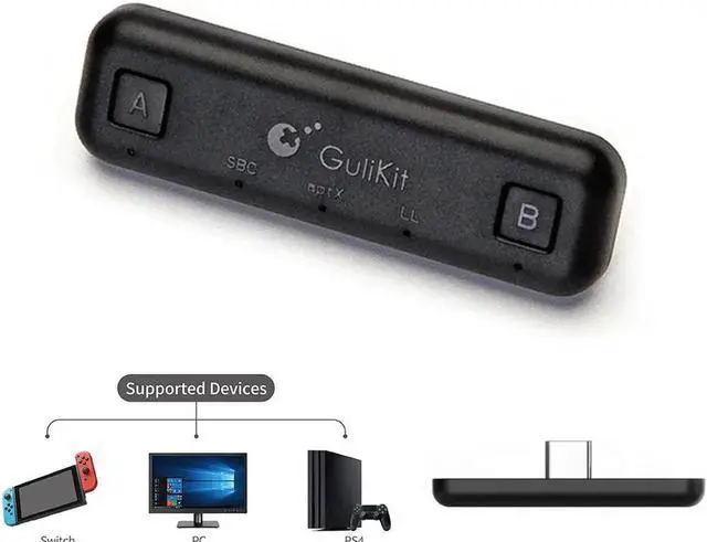 Main image of JAENFONG Air Bluetooth Wireless Audio Adapter or Type-C Transmitter for NS Nintendo Nintend Switch/Switch Lite/PS4/PC Gadgets